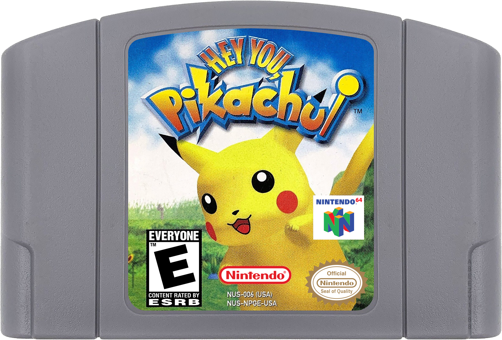 Hey You, Pikachu! cartridge